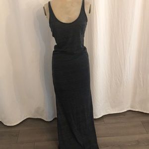 Alternative apparel dark gray maxi dress price